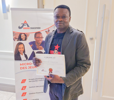 Cérémonie finale de Micro-subventions des jeunes noirs francophones