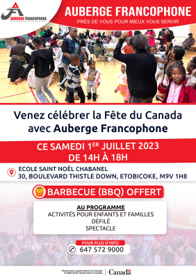 Célébration de la fête du Canada