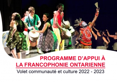 Programme d’appui à la francophonie ontarienne (PAFO) Volet Communauté et culture 2022-2023