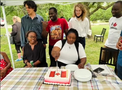 Célébration de Canada en fête 2022 avec nos membres et volontaires